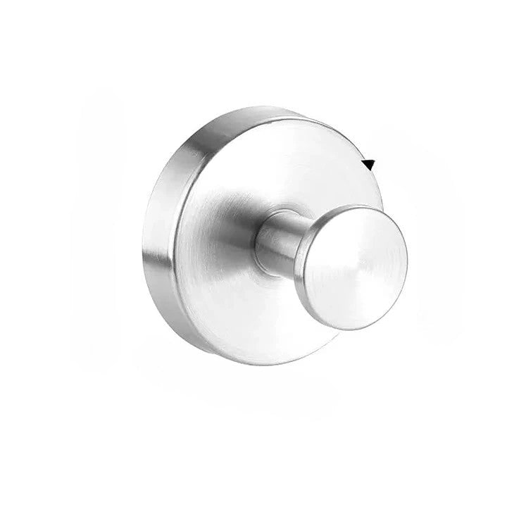 Twist-Lock Suction Cup Wall Hooks 2-Piece Set For Smooth Surfaces - Image 2