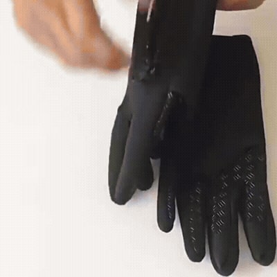 USB Heated Gloves Thermal Ladies Winter Snow Ski Cycling Touchscreen Fingertips Side Zipper Fleece Lining - Image 4