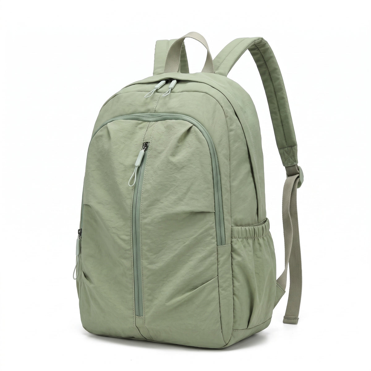 Multifunction Travel Backpack with Streamlined Everyday Design and Zipper Closure - Black