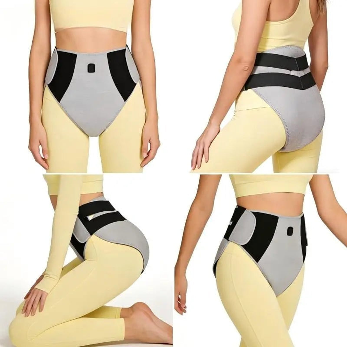 Wearable Heating Pad Women's Menstrual For Cramps With Electric Abdominal Lower Back Wrap - Image 5