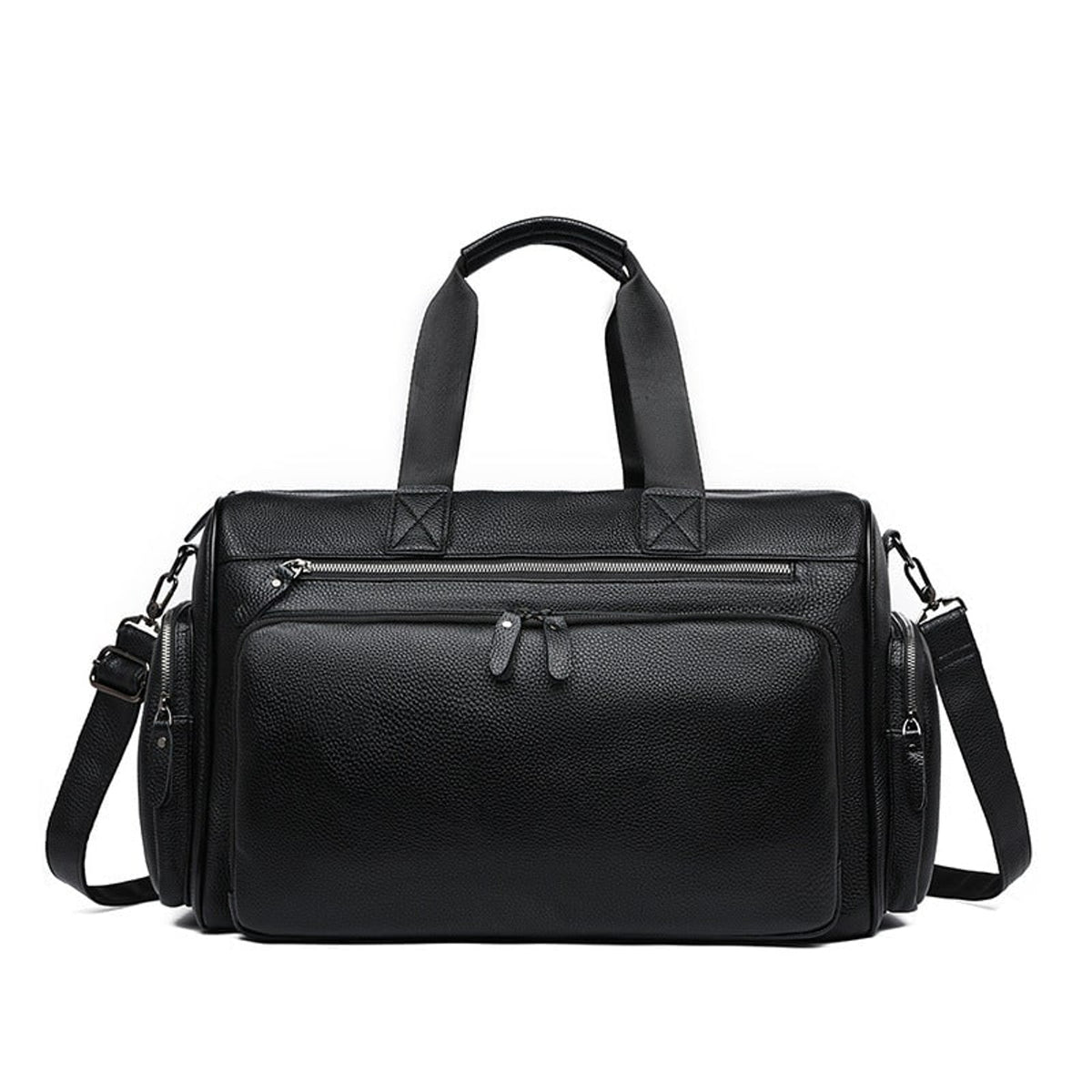 Weekender Travel Bag With Premium Multi-Compartment Design And Dual Handles With Detachable Shoulder Strap - Image 5