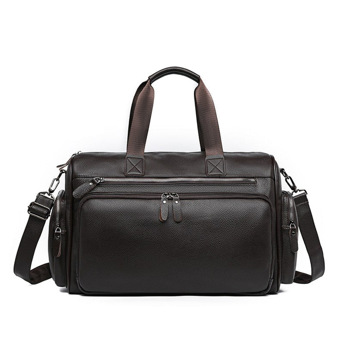 Weekender Travel Bag With Premium Multi-Compartment Design And Dual Handles With Detachable Shoulder Strap - Image 2