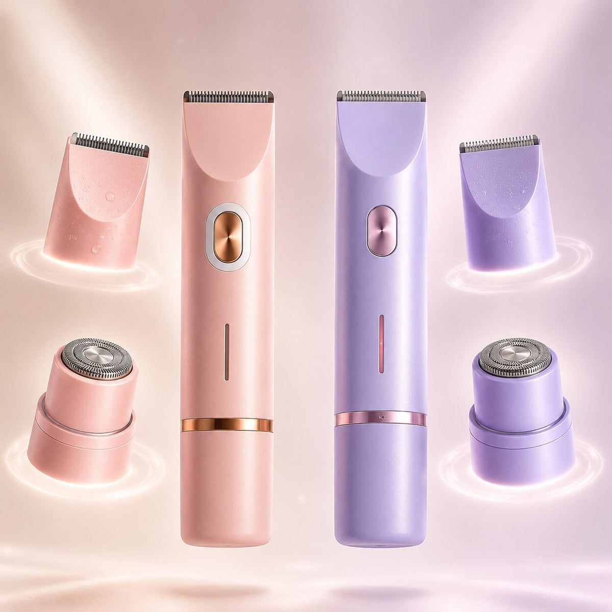 Women's Electric Shaver For Body And Intimate Care Rechargeable And Waterproof - Image 1