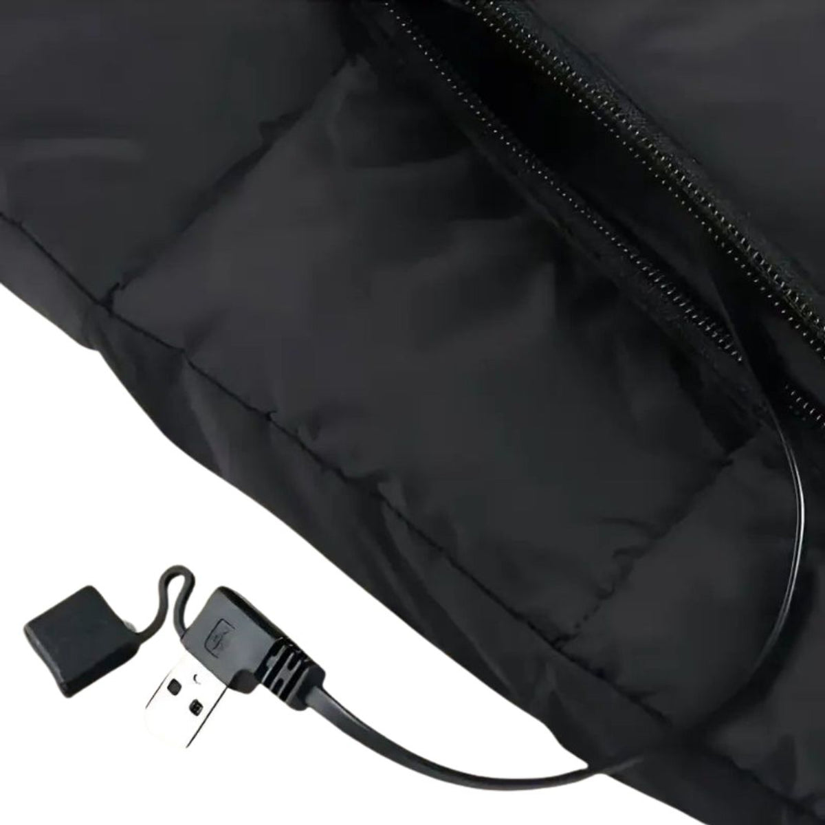 Women's Heated Vest USB Rechargeable Electric Slim Fit Quilted High Stand Collar - Image 5