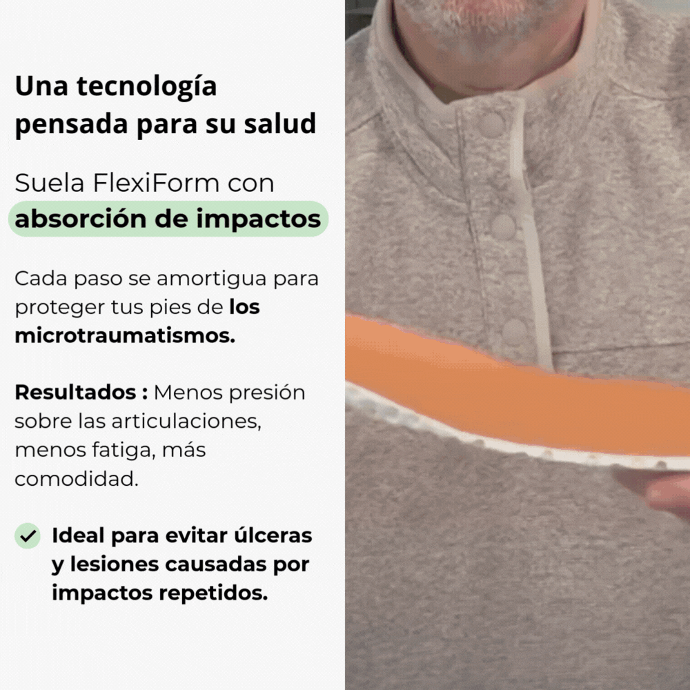 Zapatos Ortopédicos FlexiForm™ Azules