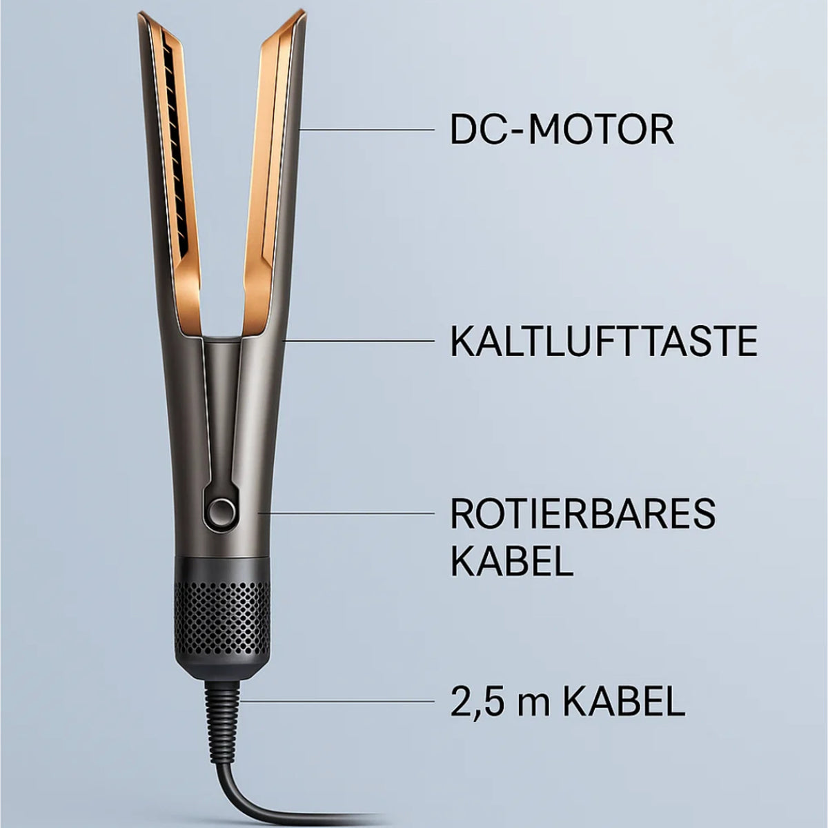 2 In 1 Hair Styler With Dryer And Straightener For Smooth Natural Results - Image 9