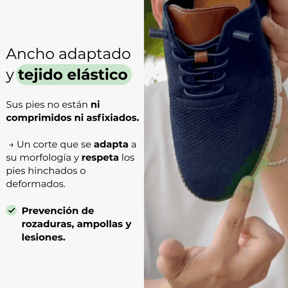 Zapatos Ortopédicos FlexiForm™ Azules