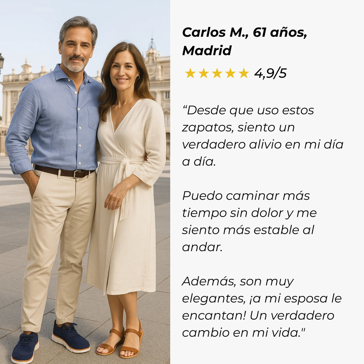Zapatos Ortopédicos FlexiForm™ Azules
