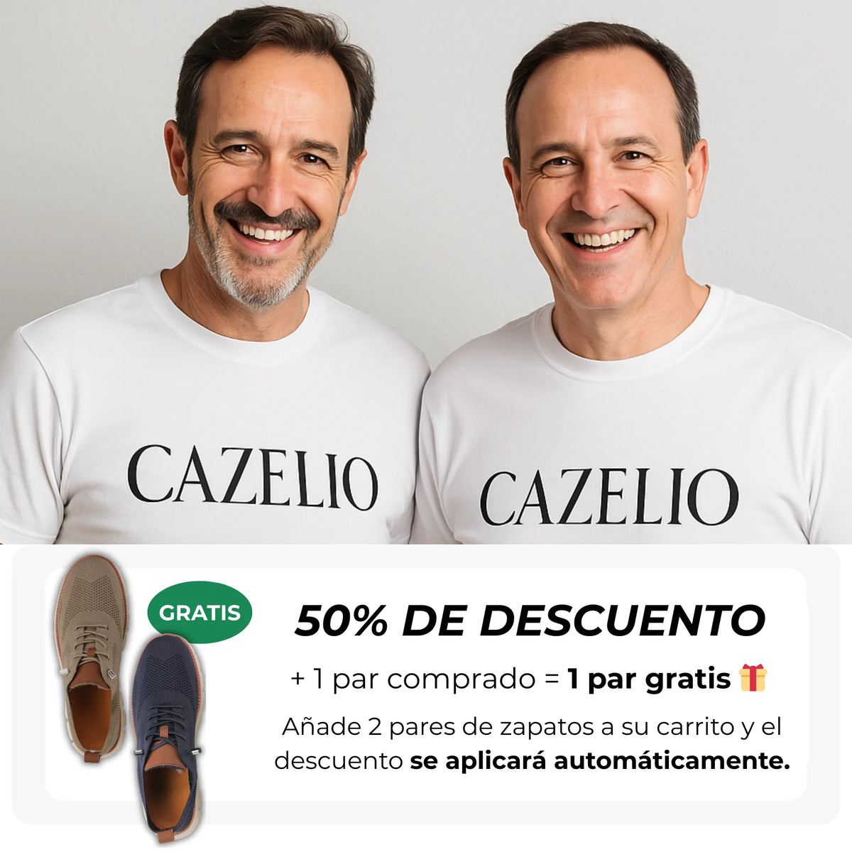 Zapatos Ortopédicos FlexiForm™ Azules