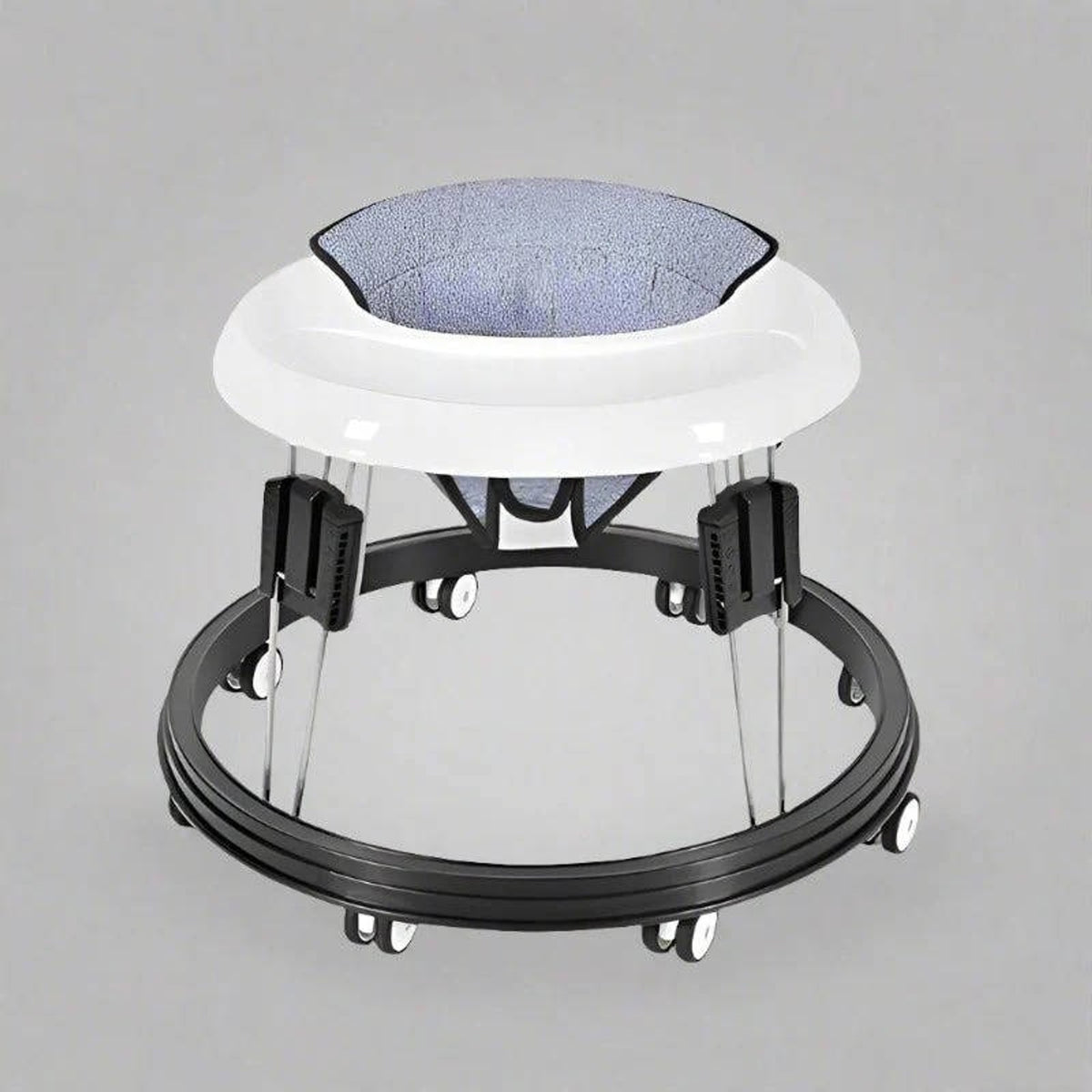 Anti Rollover Baby Walker With Wraparound Safety Cushion And Protective Bumper Shield - Image 7