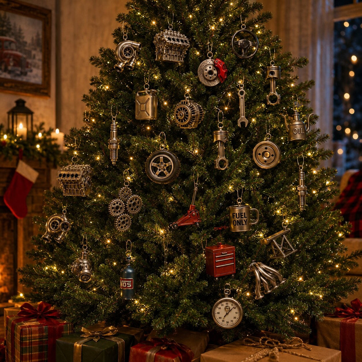 Automotive Themed Advent Calendar With 24 Car Parts Garage Surprises - Image 3