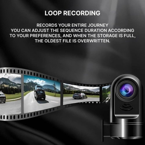 Car Dash Cam Front-Facing Auto Surveillance Camera With Night Vision Recording - Image 8