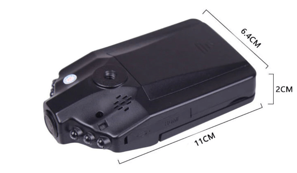 Car Dash Cam With Swiveling Screen And IR Night Vision Suction Cup Mount - Image 9