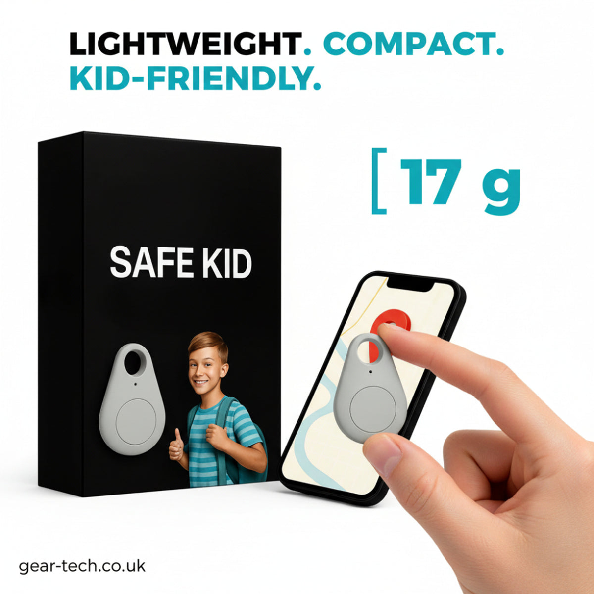Child GPS Tracker With Real-Time Location Waterproof Design & Sos Alerts - Image 10