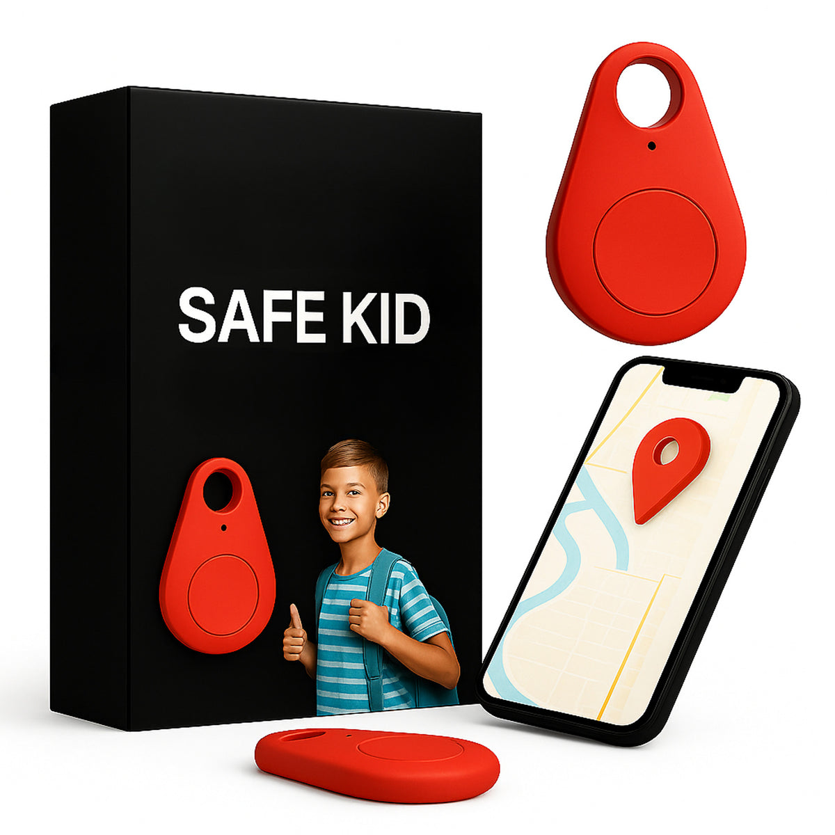 Child GPS Tracker With Real-Time Location Waterproof Design & Sos Alerts - Image 16