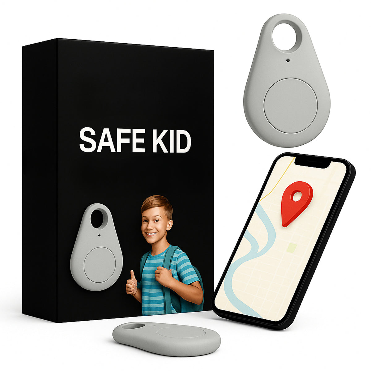 Child GPS Tracker With Real-Time Location Waterproof Design & Sos Alerts - Image 17