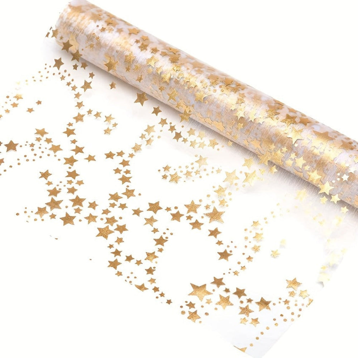 Christmas Linen Table Runner With Elegant Star Pattern For Festive Table Decoration - Image 5