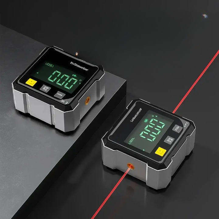 Digital Angle Gauge Inclinometer Laser Level 360 Degree Magnetic Dual Axis - Image 6
