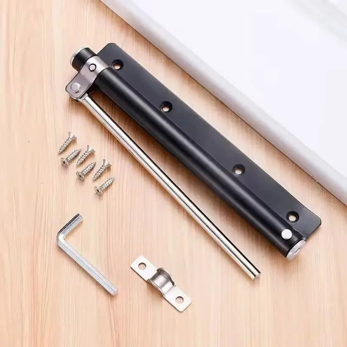Door Closer Automatic Commercial Surface Mounted Adjustable Arm Stainless Steel - Image 8