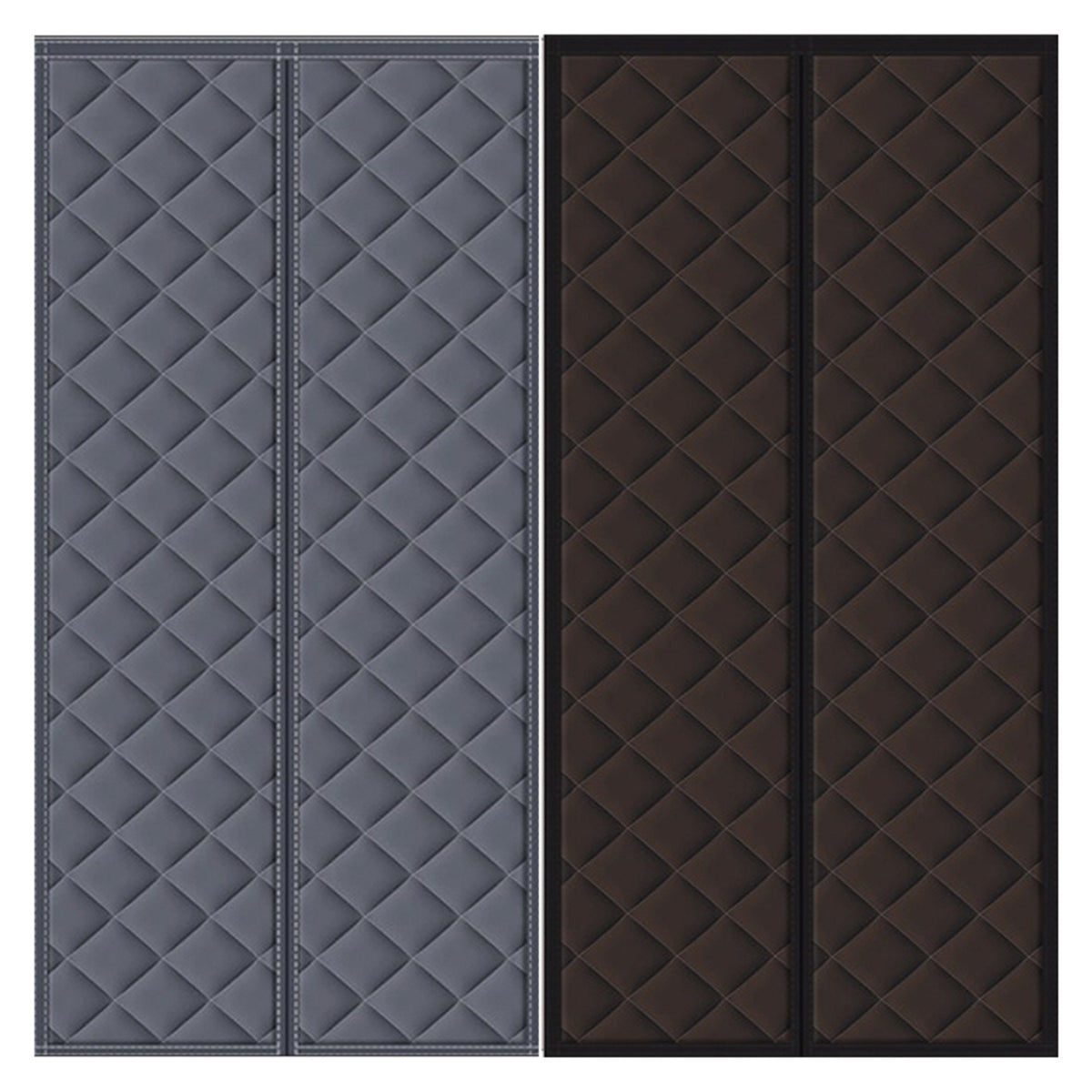 Door Insulation Curtain With Magnetic Thermal Winter Block Design For Cozy Home Environment - Image 3