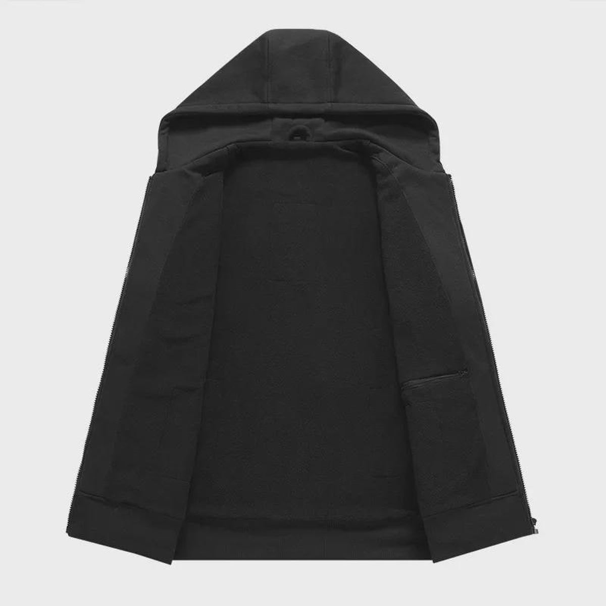 Electric Heated Zip Up Hoodie For Built-In Heating Elements Keep You Warm Without Bulk - Image 8