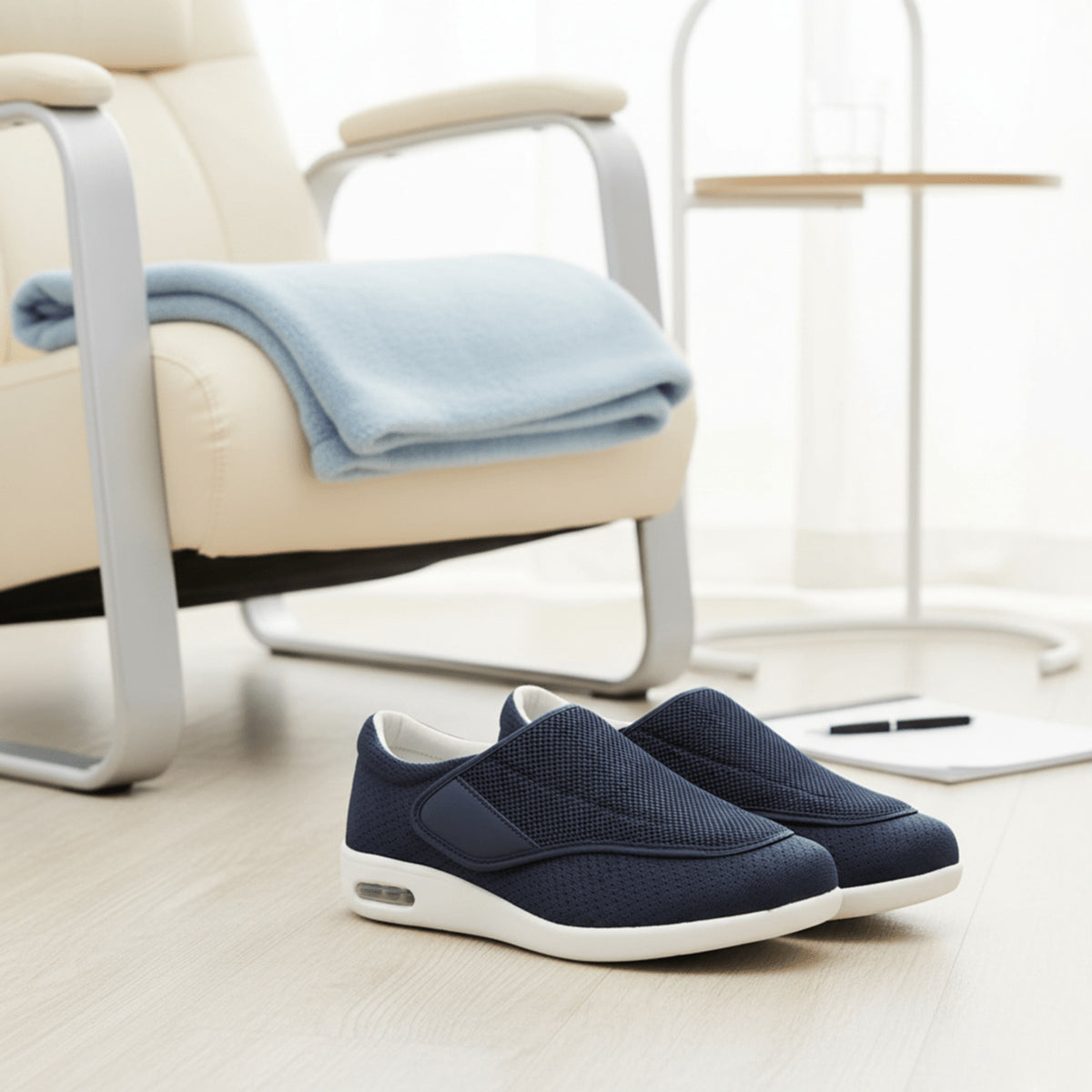 Extra Wide Diabetic Shoes with Supportive Slip-On Design and Memory Foam Insole - Image 6