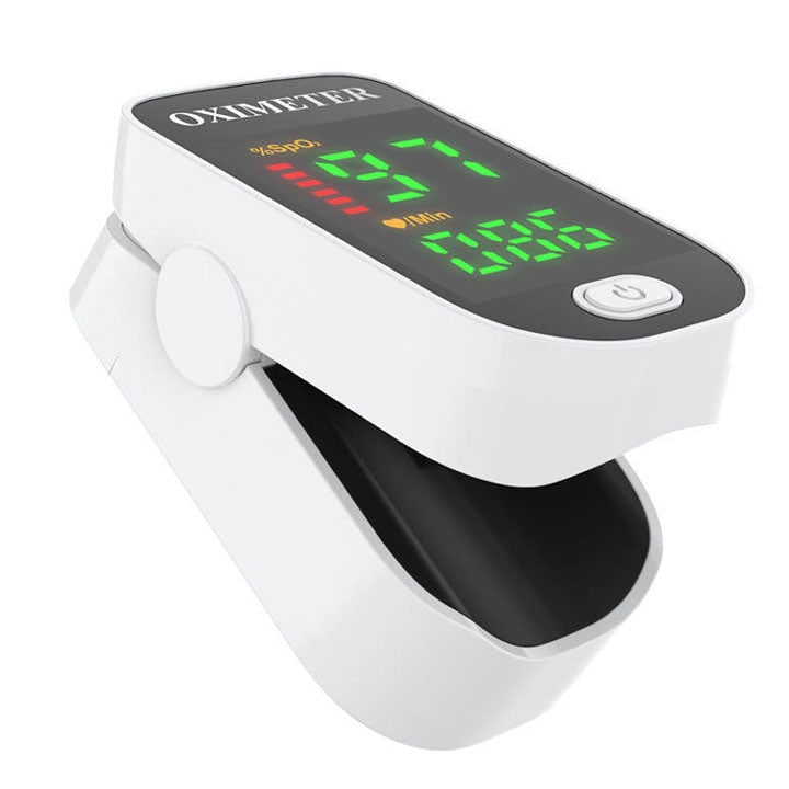 Fingertip Pulse Oximeter Portable Wellness Monitor For Oxygen Levels & Heart Activity With Large Display For Clear Visibility - Image 3
