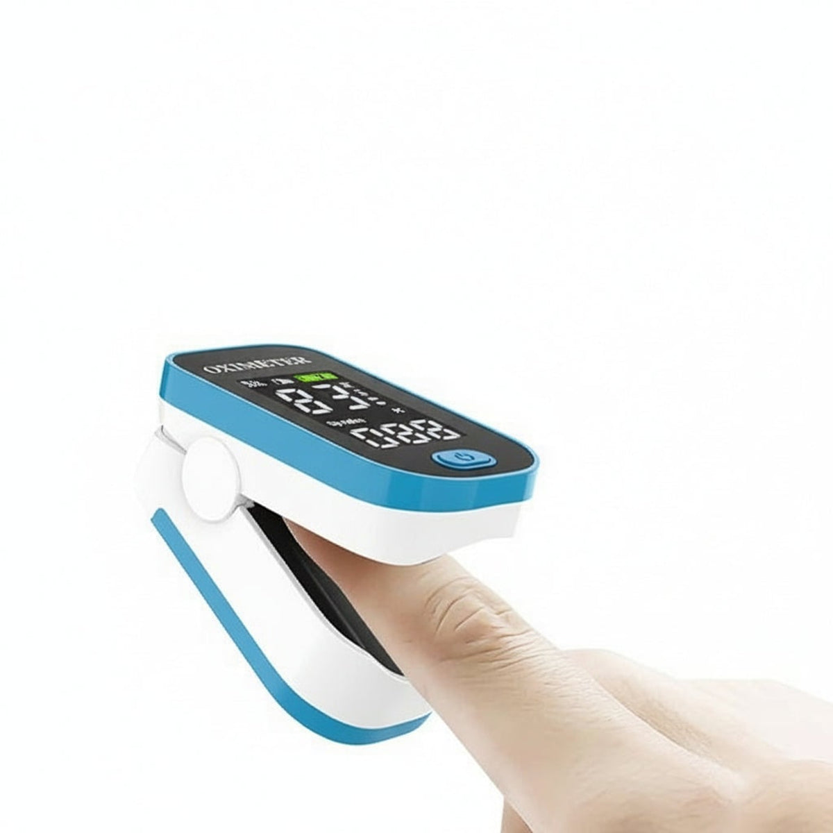 Fingertip Pulse Oximeter Portable Wellness Monitor For Oxygen Levels & Heart Activity With Large Display For Clear Visibility - Image 10