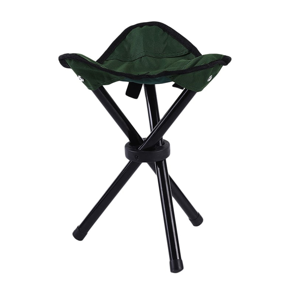 Folding Tripod Stool Collapsible Camping Portable Fabric Seat - Image 6
