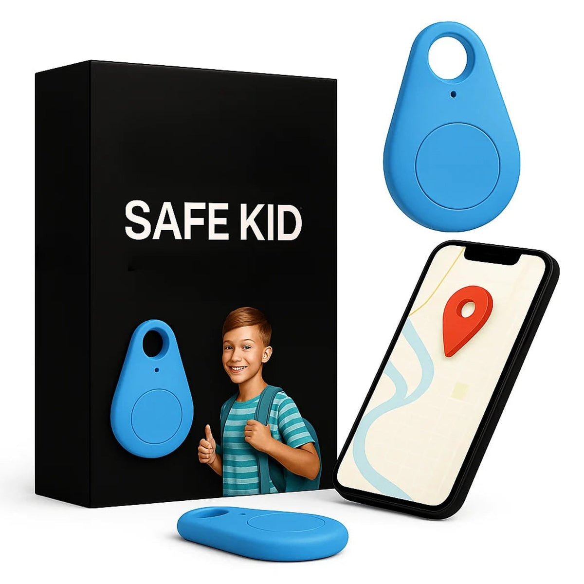 GPS Tracker For Kids With Real-Time Location Sos Button And IP67 Waterproof Design - Image 7