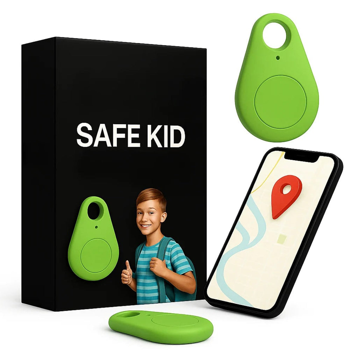 GPS Tracker For Kids With Real-Time Location Sos Button And IP67 Waterproof Design - Image 8