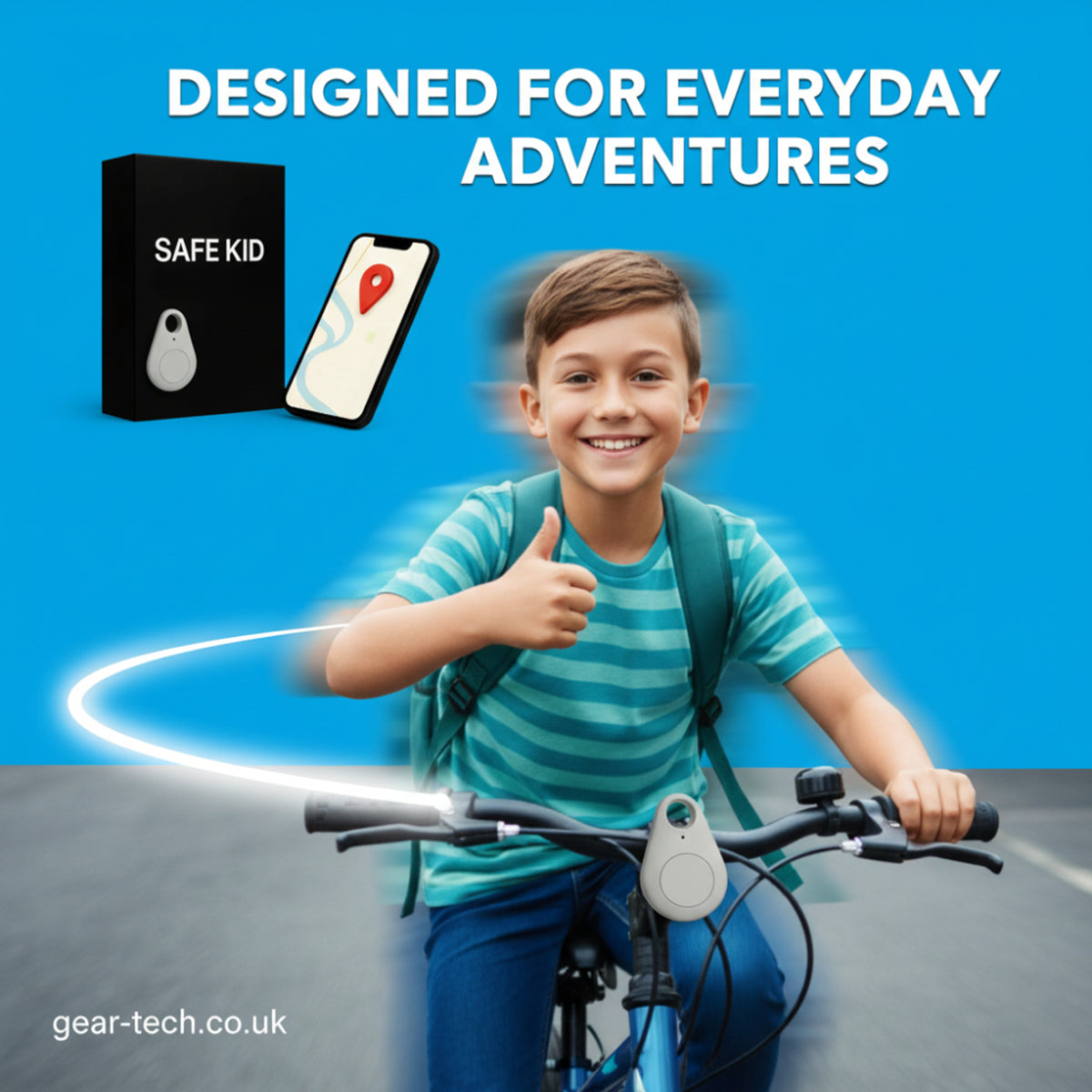 GPS Tracker With Android Bluetooth Connectivity Water-Resistant Keyring Tag For Real-Time Location Tracking In Ultra-Compact Design - Image 11