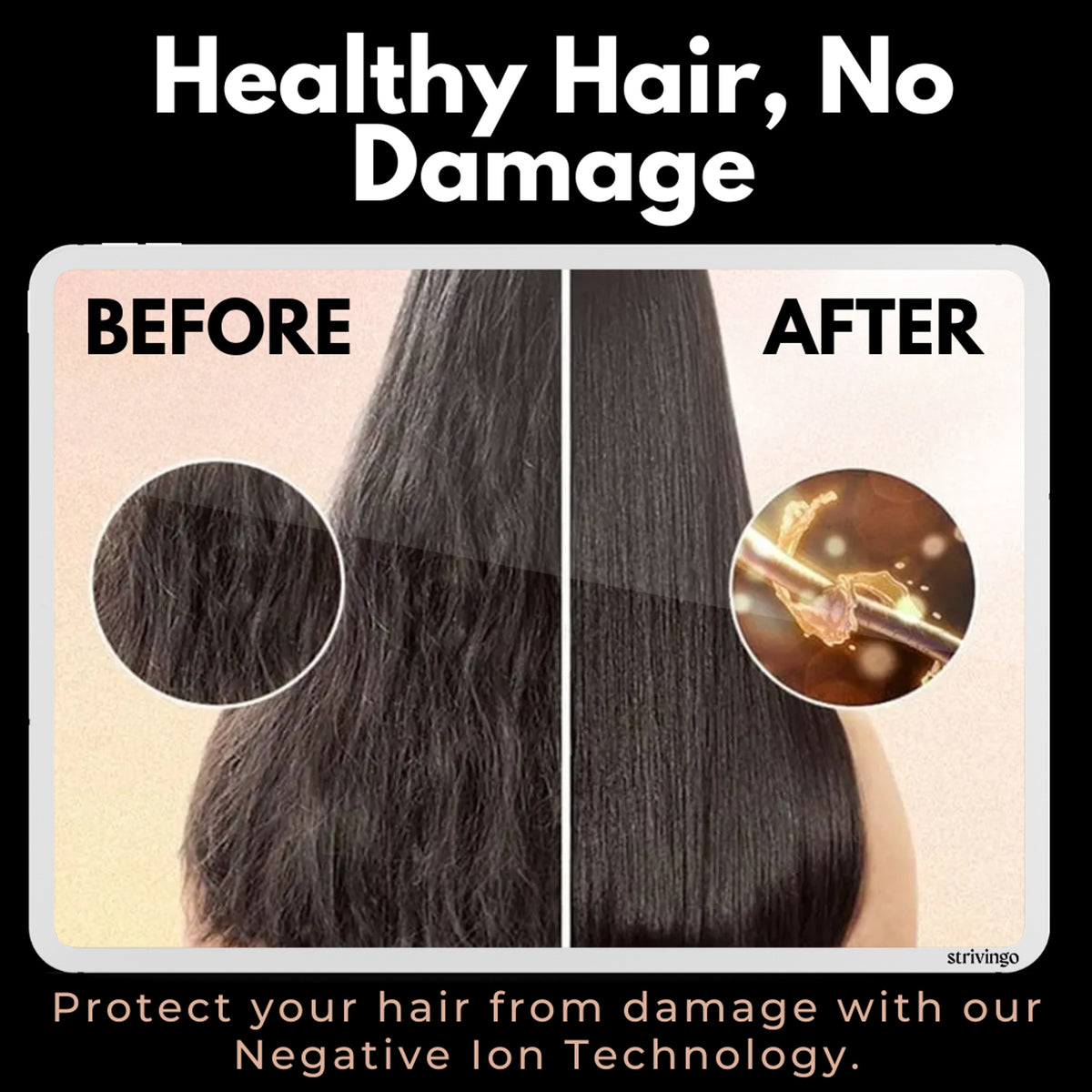 Hair Dryer Brush Hot Air Styler With Interchangeable Heads For Volumizing And Smoothing - Image 4