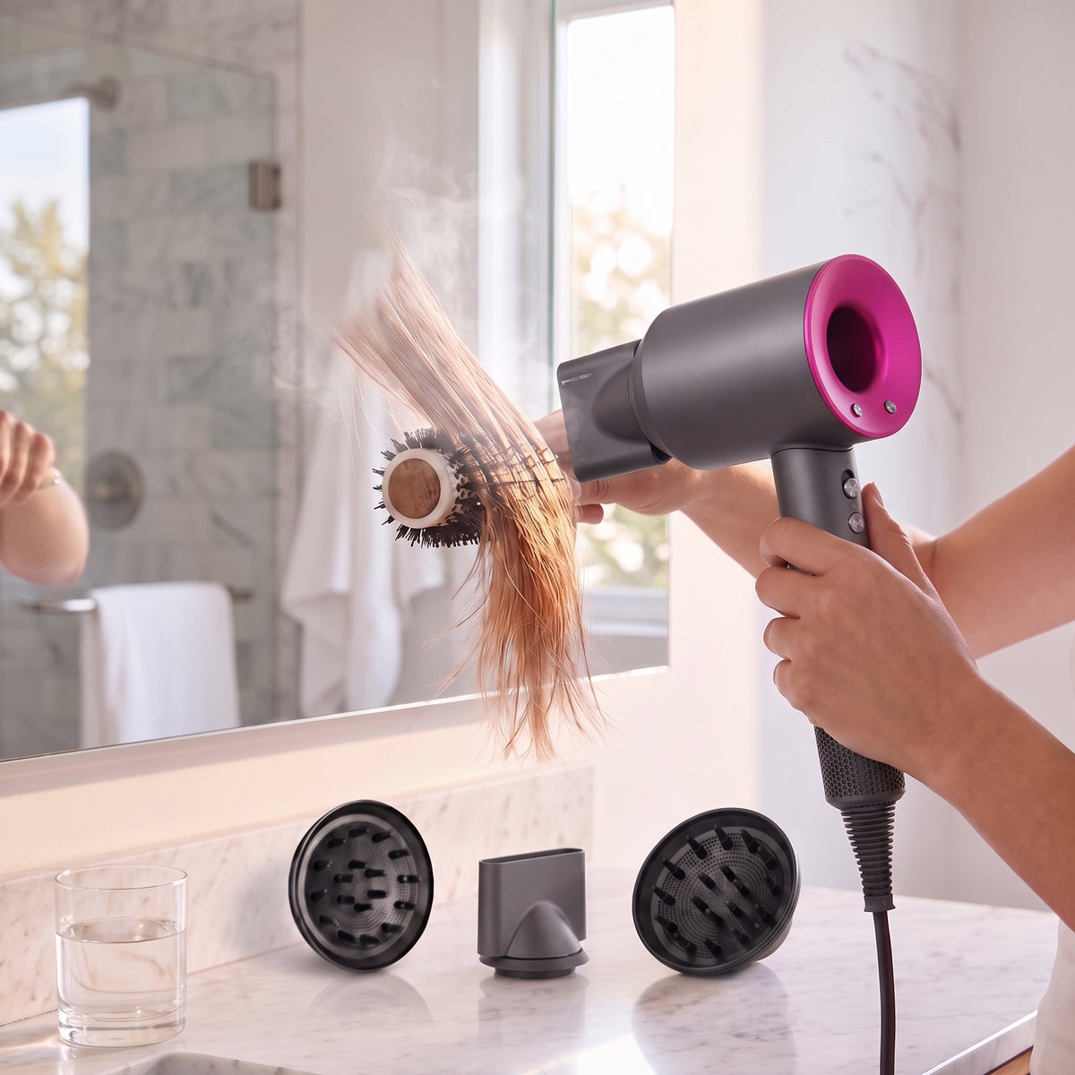 Ergonomic Hair Dryer With Attachments For Unisex - Image 14