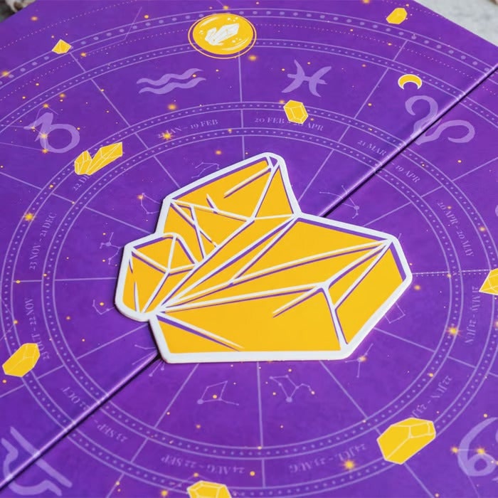 Halloween Crystal Advent Calendar 24 Healing Celestial Zodiac Spiritual Treasure Countdown - Image 3