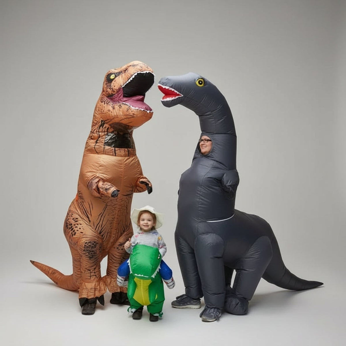 Halloween Dinosaur Inflatable Costume With Long Neck And Tail Party Cosplay Suit For Instant Dino Transformation - Image 6