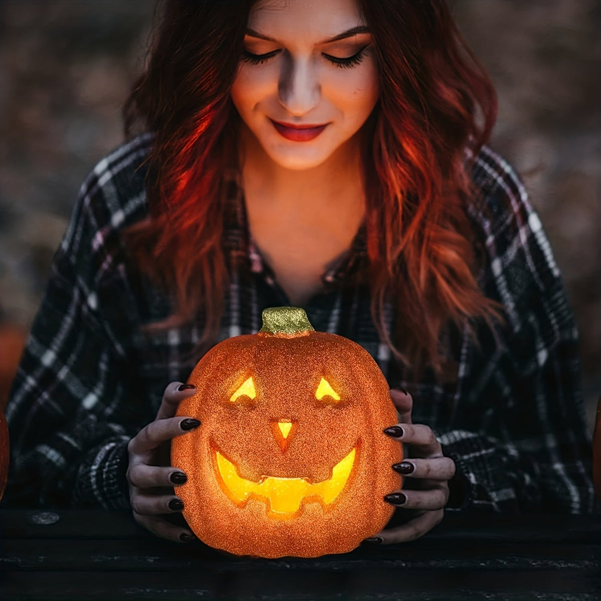 Halloween Light Up Pumpkin With Battery Operated Jack O'lantern Decor And Festive Glow For Indoor Outdoor Use - Image 2
