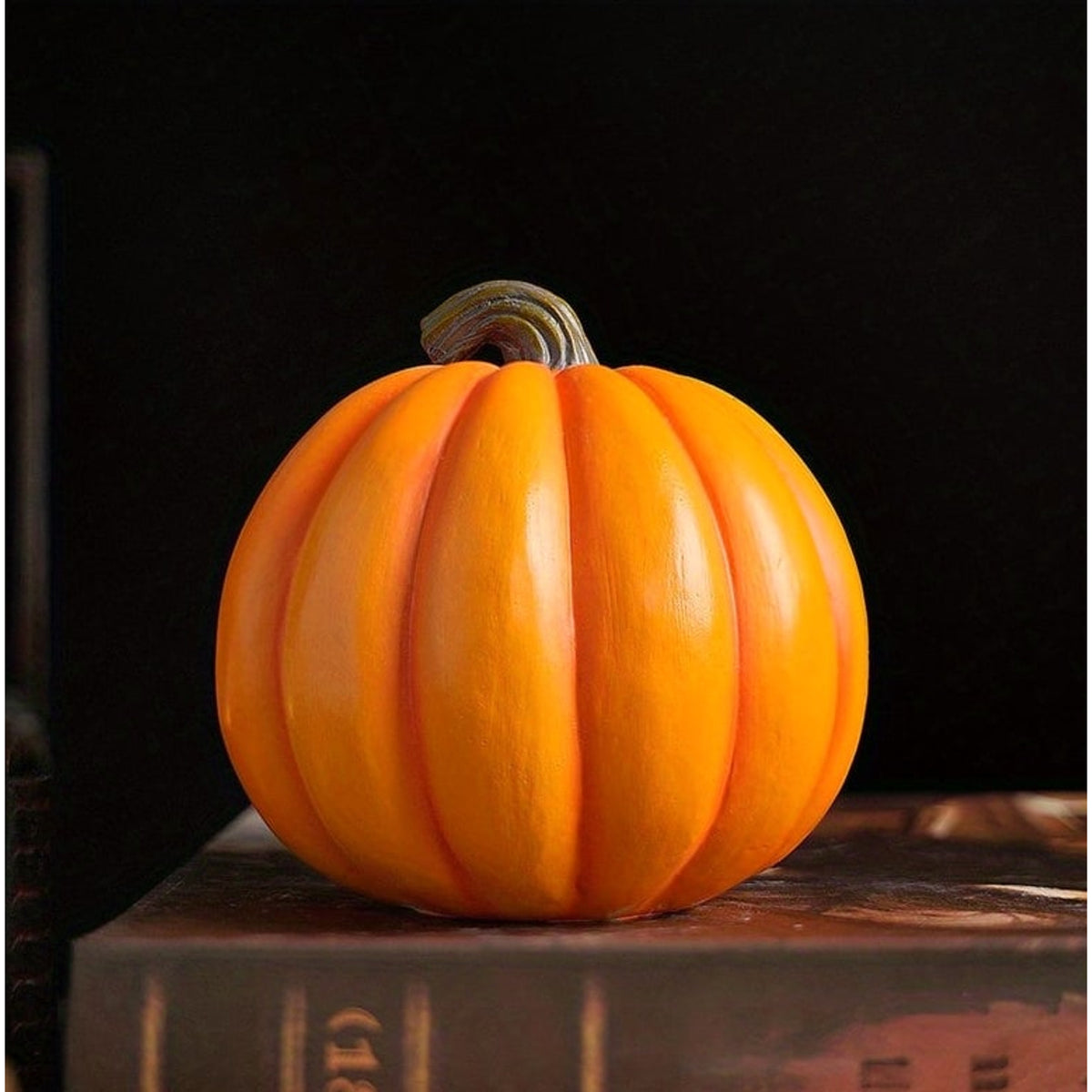 Halloween Pumpkin Decoration Decor Realistic Skull Jack O'Lantern - Image 7