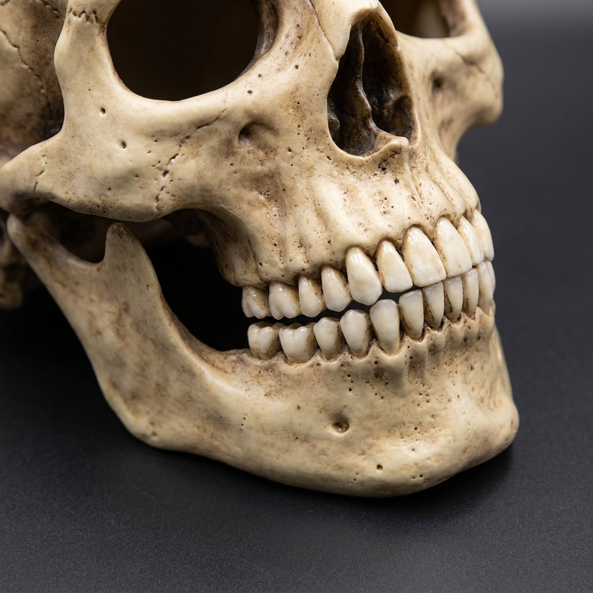 Halloween Skull Mask Realistic Full Head Skeleton With Movable Jaw And Soft Latex - Image 8