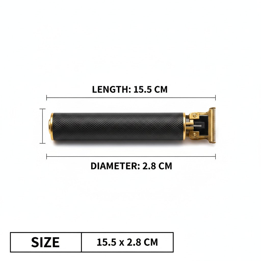cordless hair trimmer dimensions and size guide