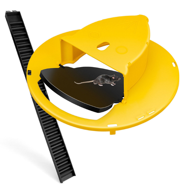 Humane Mouse Trap Auto Reset Reusable Plastic Bucket Lid Catch And Release Rodent - Image 5
