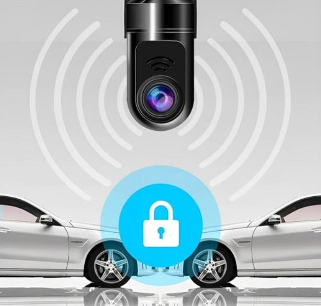 Car Dash Cam Front-Facing Auto Surveillance Camera With Night Vision Recording