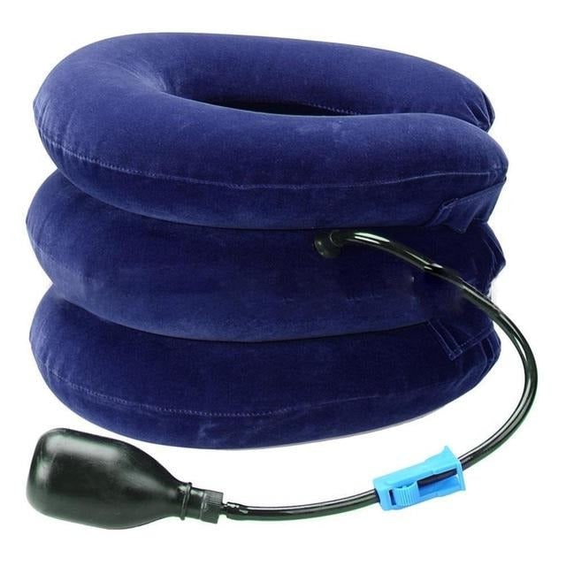 Inflatable Neck Traction Collar Three Layers Cervical Pillow - Image 2