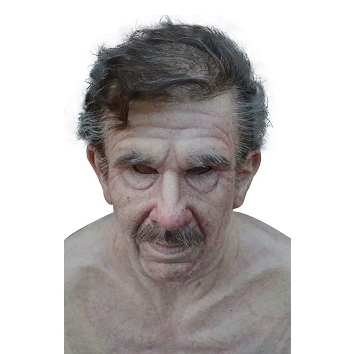 Latex Halloween Mask Realistic Full Face Costume Set Includes Three Different Character Designs - Image 7