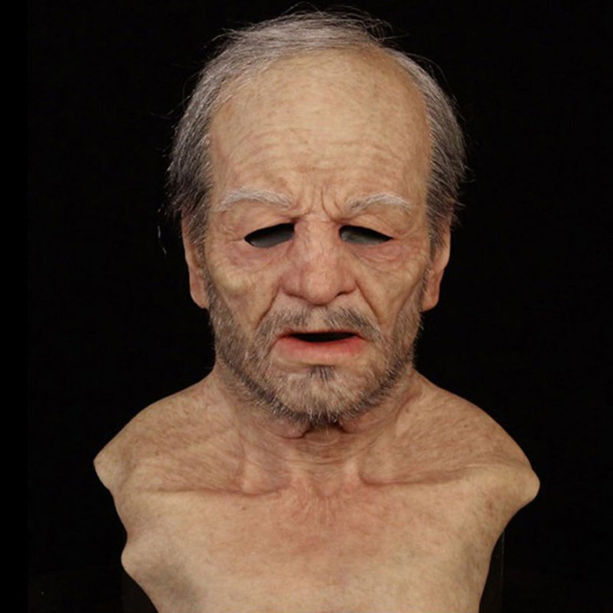 Latex Halloween Mask Realistic Full Face Costume Set Includes Three Different Character Designs - Image 17