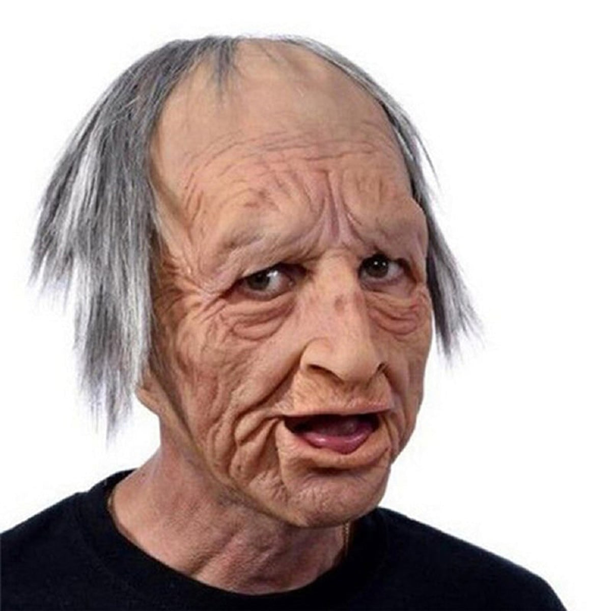 Latex Halloween Mask Realistic Full Face Costume Set Includes Three Different Character Designs - Image 14