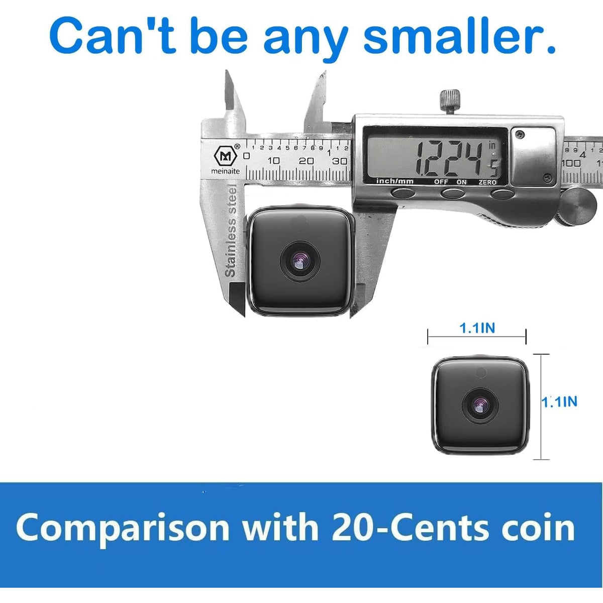 Mini Security Camera Wireless Indoor Home Surveillance With Night Vision Compact Design - Image 8