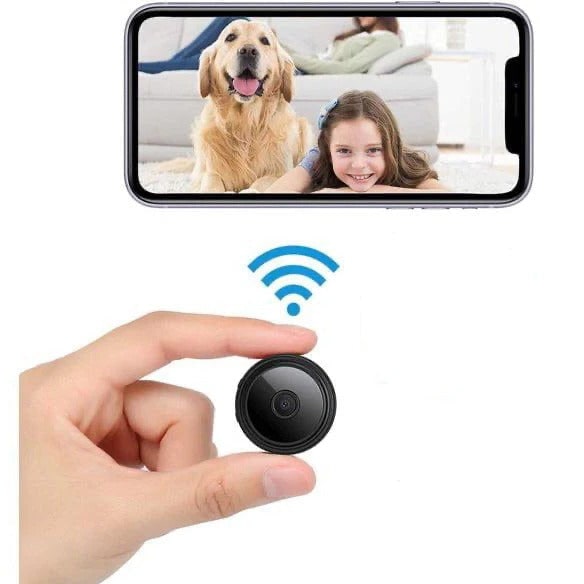 Mini Wireless Camera With Magnetic Mount 1080P HD Live Feed And Night Vision - Image 1