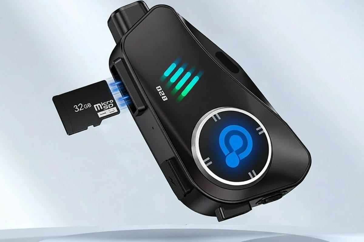 Motorcycle Helmet Camera And Communication System Waterproof Bluetooth - Image 3
