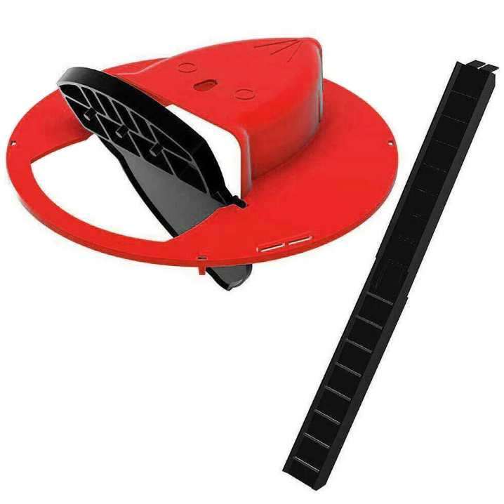 Mouse Trap Automatic Bucket Lid Rat Reusable Plastic Pest Control Ramp - Image 5